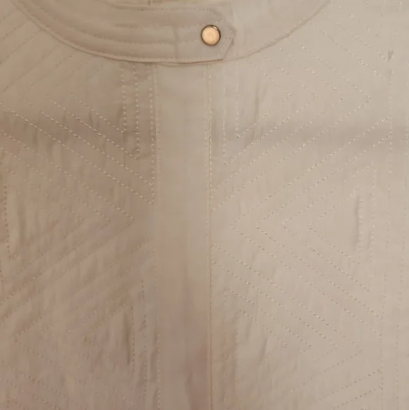 Aunt Marie's Sheer Beige High-Low Maxi Dress Sz F Free Size Flowy Rayon Blend - Picture 4 of 6